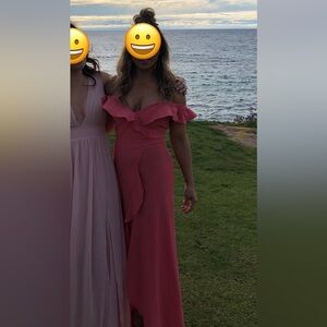 Flynn Skye Coral Dress